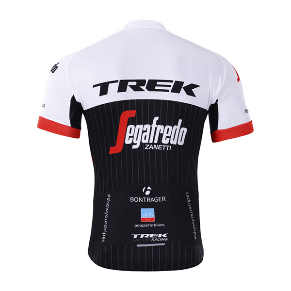 2017 Maglia Trek Segafredo nero e bianco